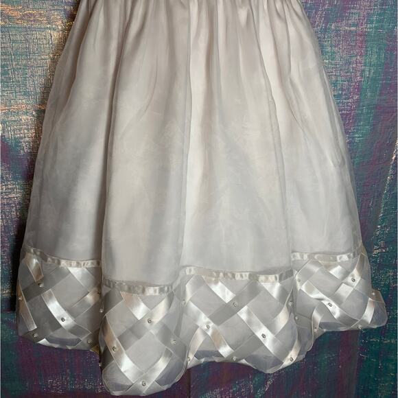 American Princess Dress Girls4T Special Occasion Tulle Flower Girl Wedding Party - Picture 3 of 10